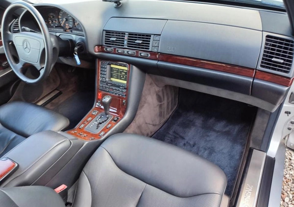 Mercedes-Benz Klasa S cena 159999 przebieg: 38120, rok produkcji 1996 z Poręba małe 407